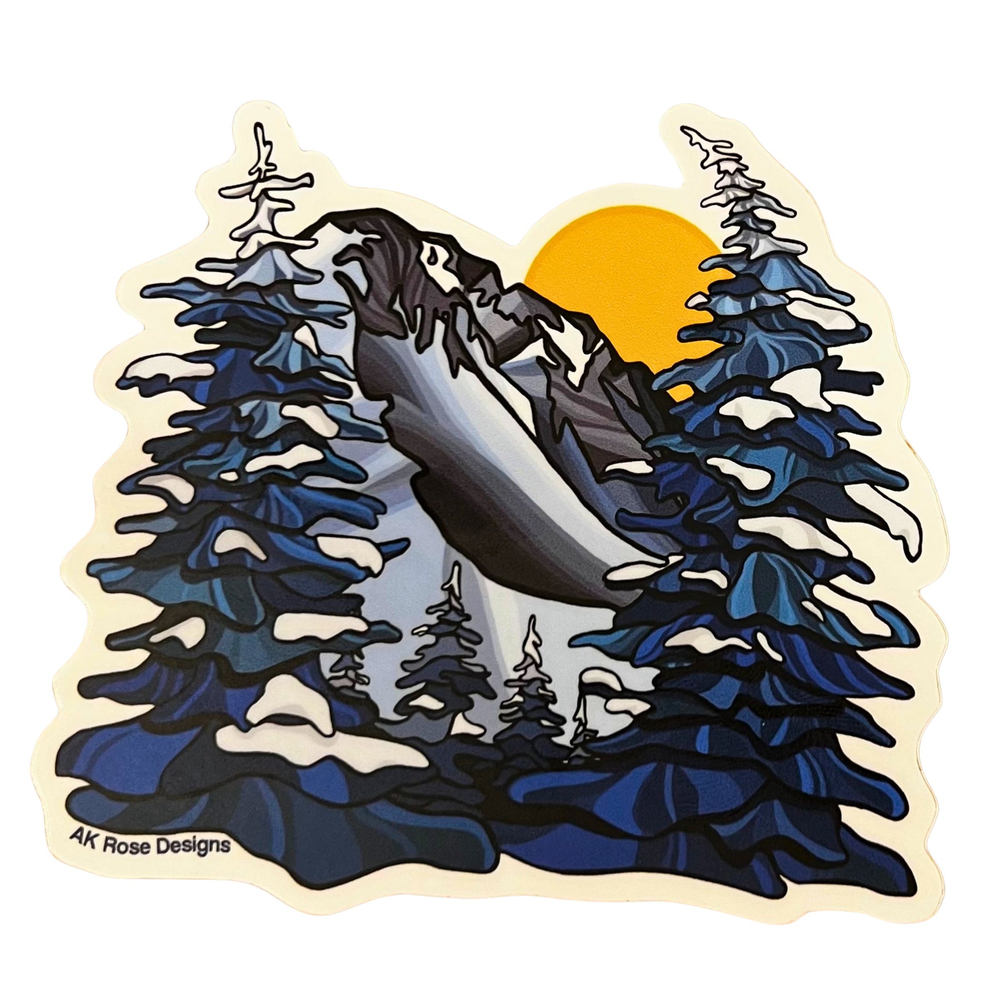 Wolverine Peak Sticker