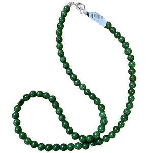 Jade Necklace 6mm 20in