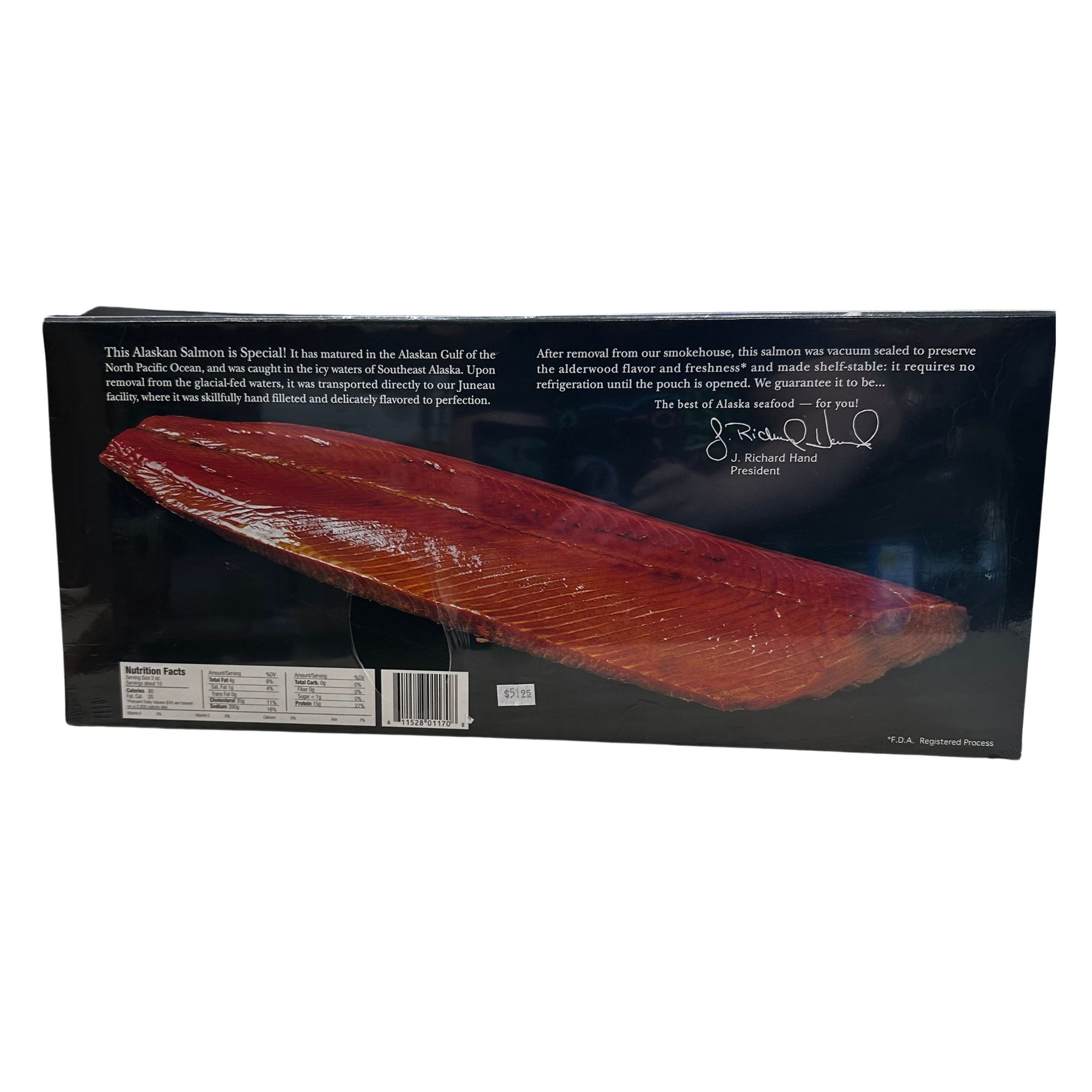 Smoked Sockeye Salmon - Boxed