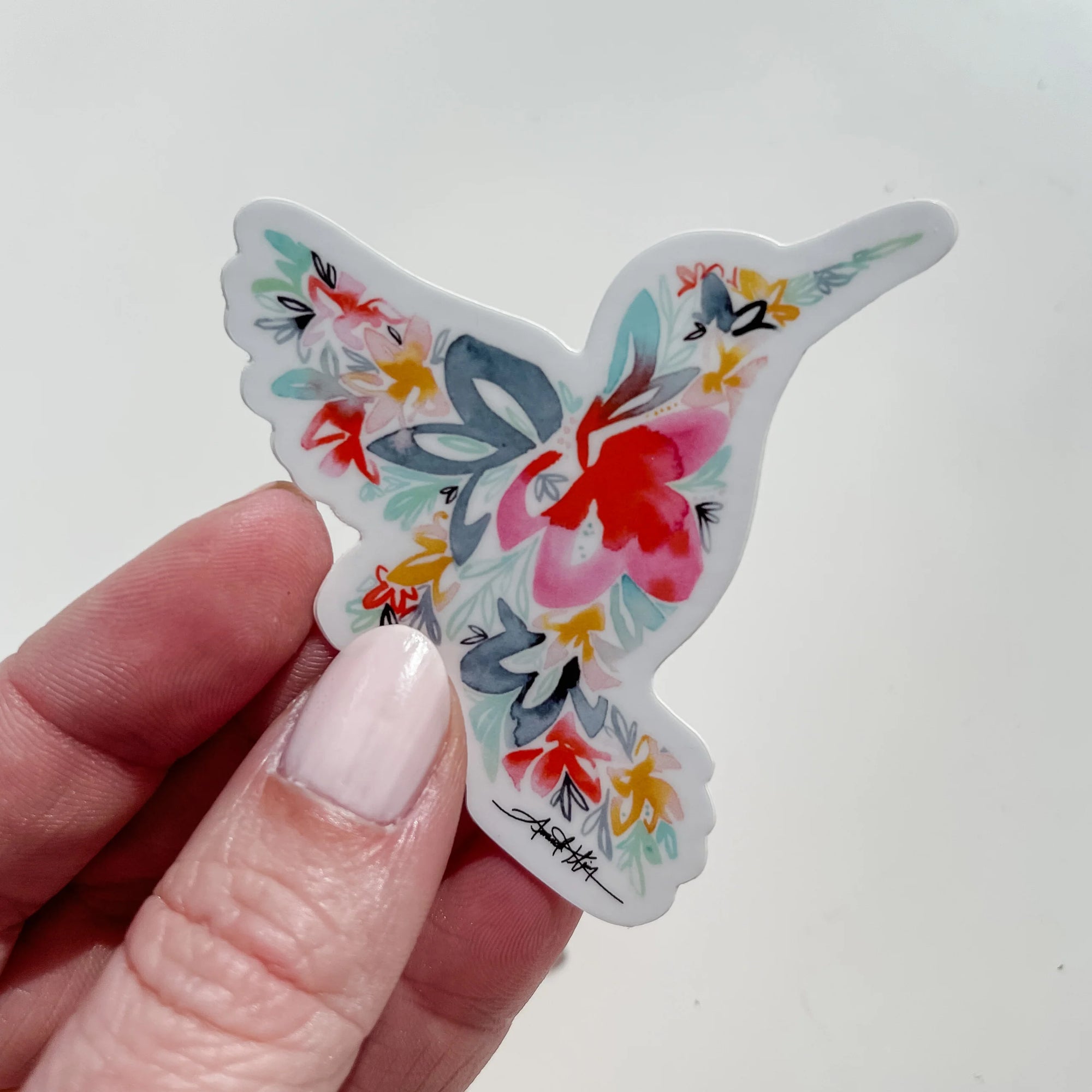 Hummingbird Vinyl Sticker