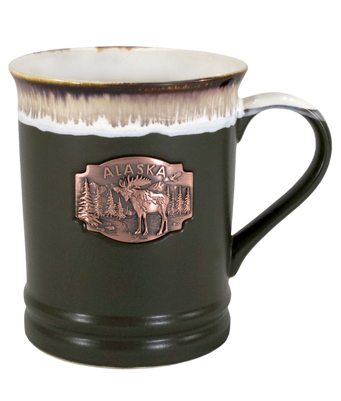 Alaska 3D Medallion Mug – Reactive Glaze