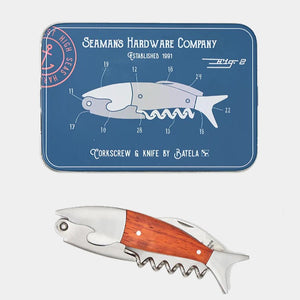 Fish Pocket Knife with Bottle Opener