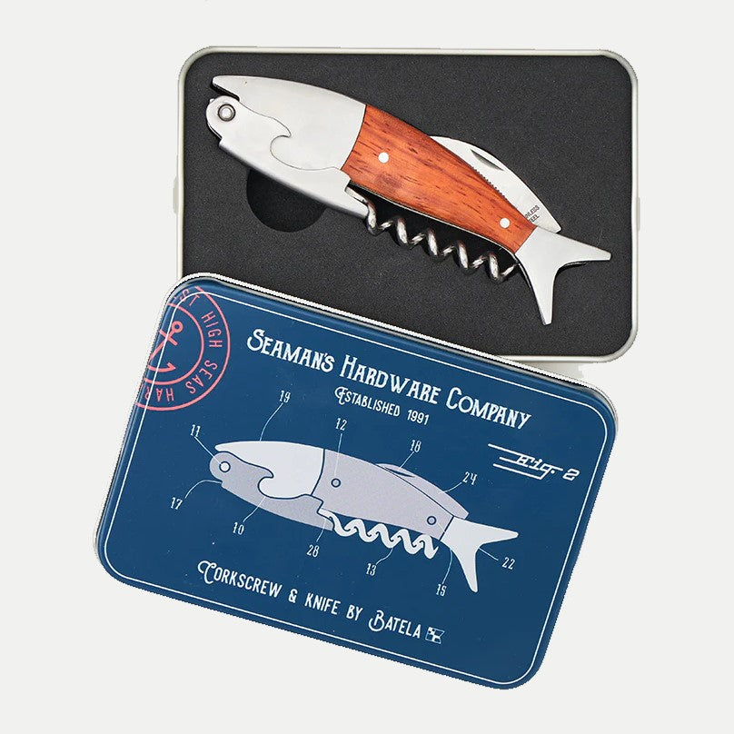 Fish Pocket Knife with Bottle Opener