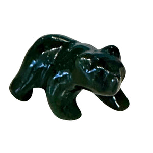 Jade Bear Figurine