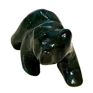 Jade Bear Figurine