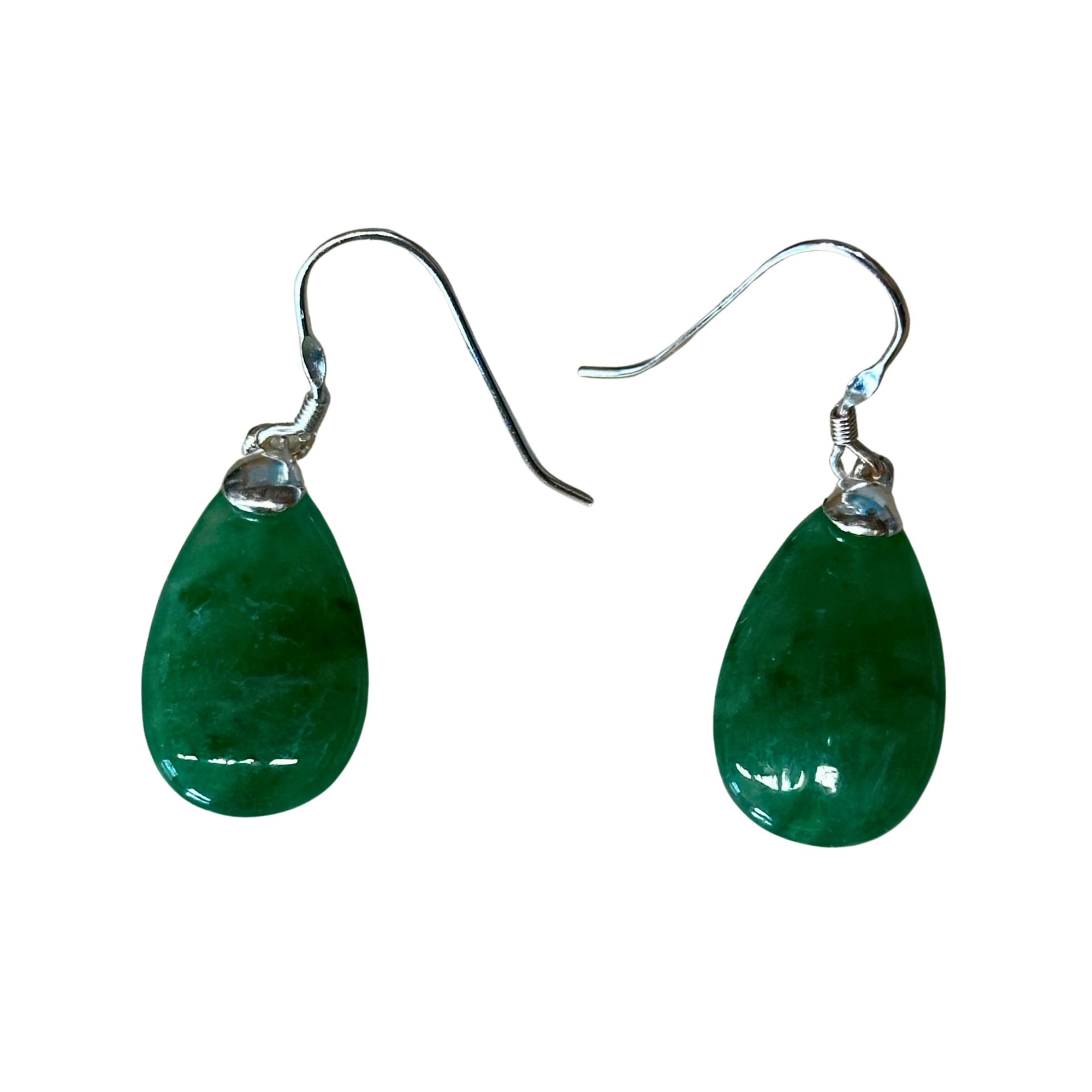 Jade Teardrop Earrings