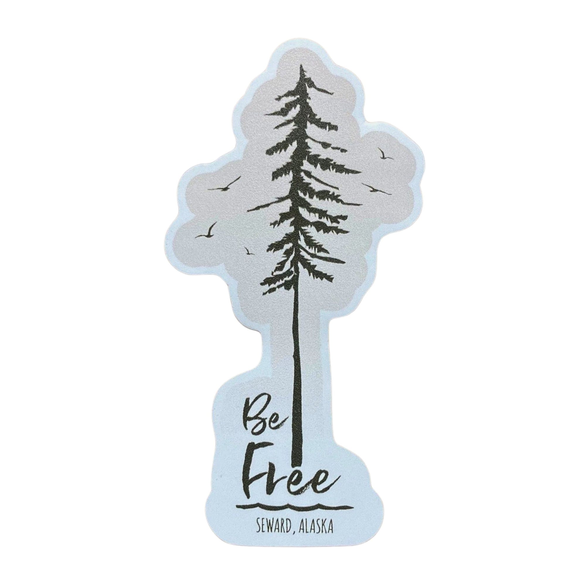 Be Free Sticker - 3 Inch