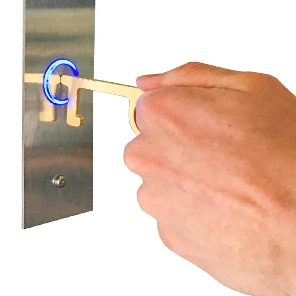 Copper Careful Key - Antimicrobial Door Opener