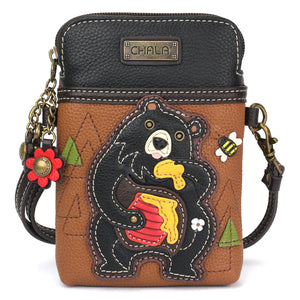 Black Bear Cellphone Crossbody