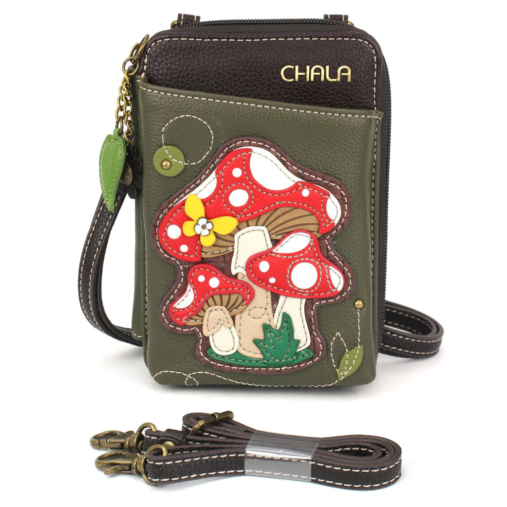 Mushroom Wallet Crossbody