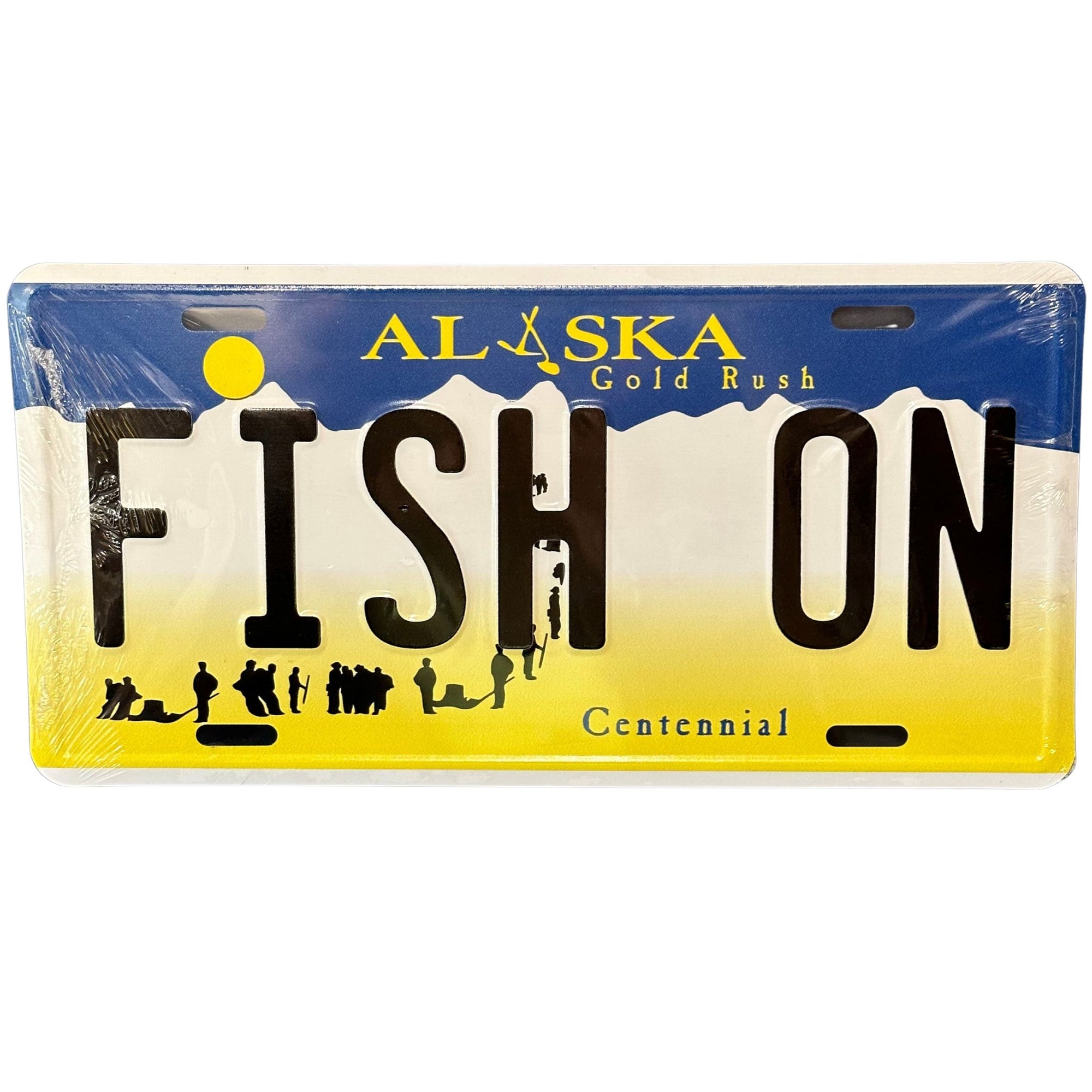 FISH ON License Plate