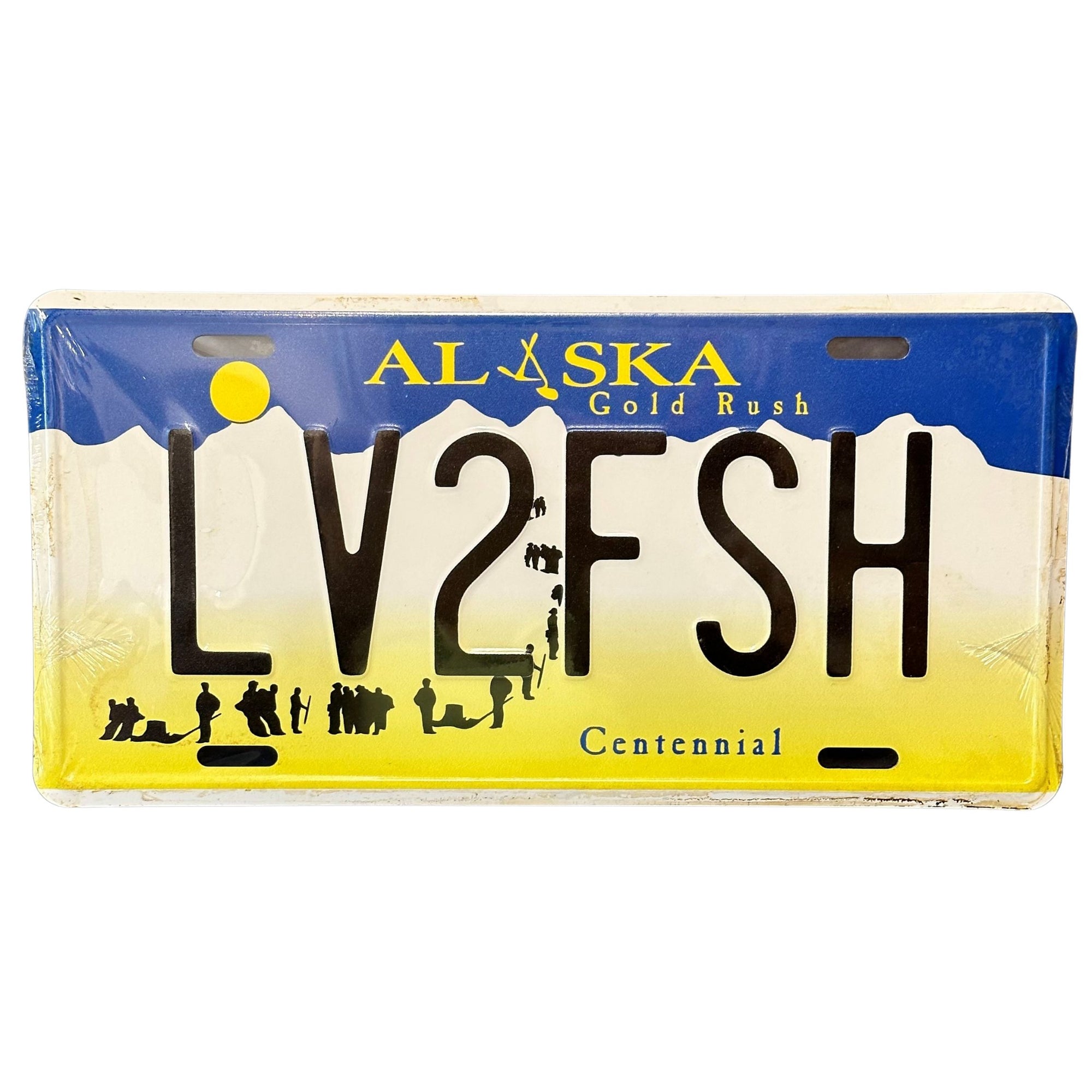 LV2FISH License Plate