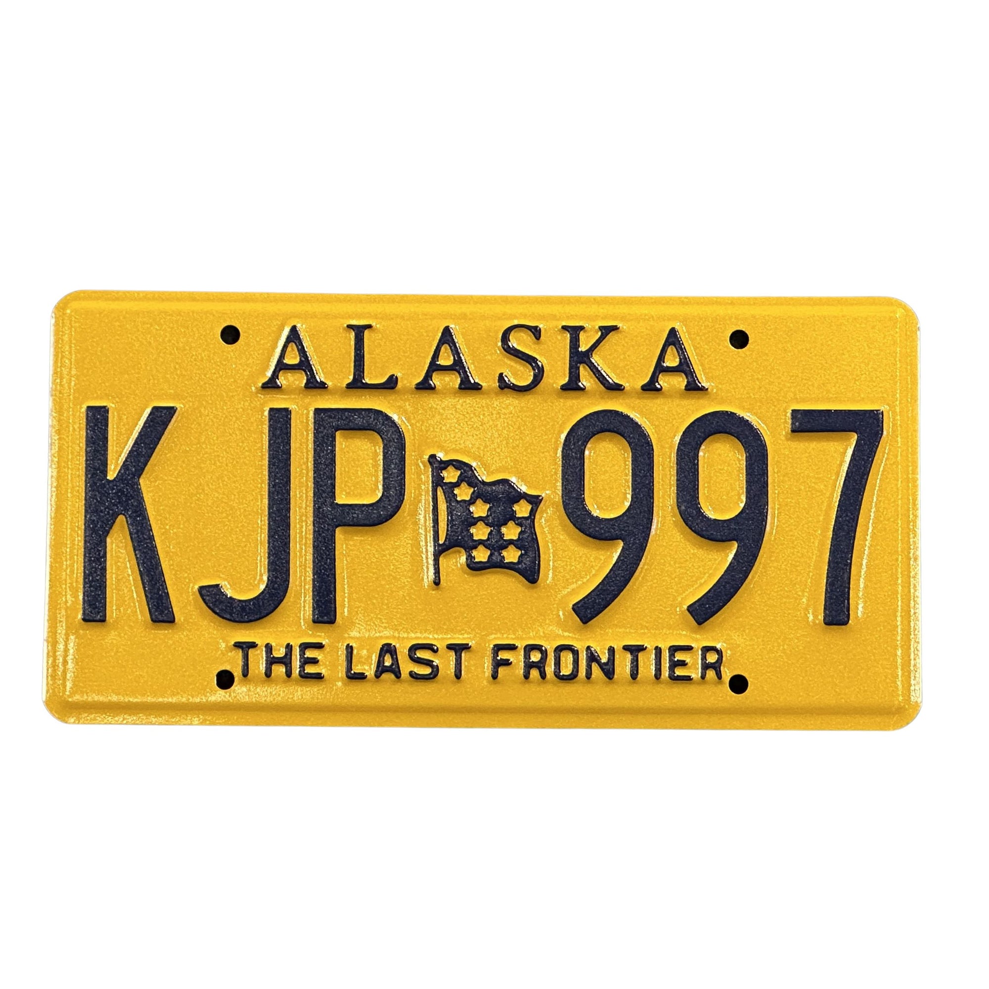 Used Alaska License Plate