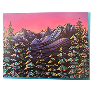 Blue Ridge Mountain - Notecard