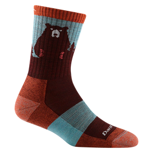 Bear Town Micro Crew Lightweight Hiking Sock for Women