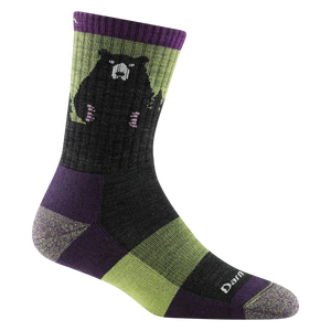 Bear Town Micro Crew Lightweight Hiking Sock for Women