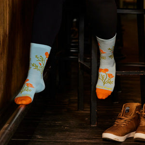 Blossom Crew Sock - Womens