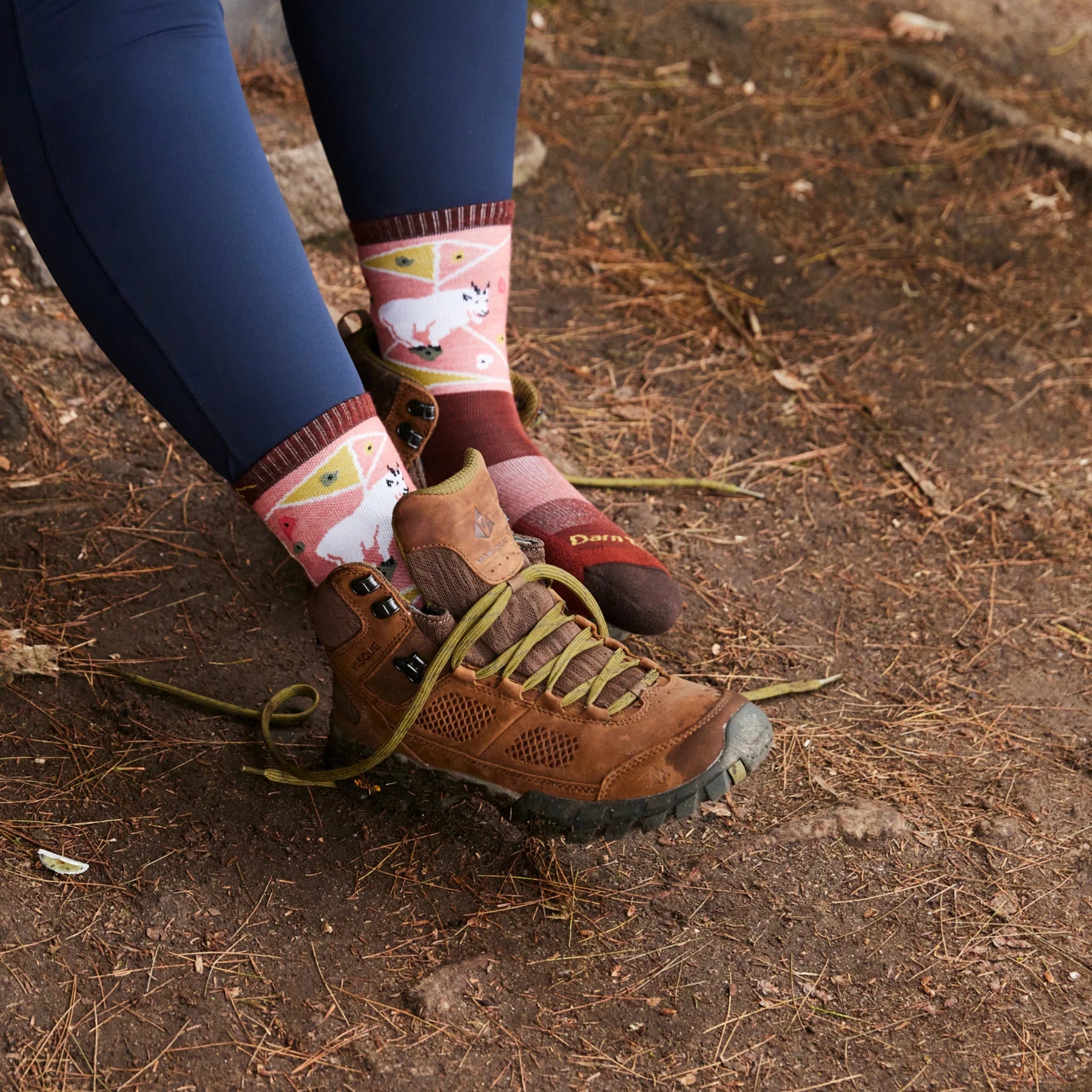 Critter Club Micro Crew Lightweight Hiking Sock for Women S25