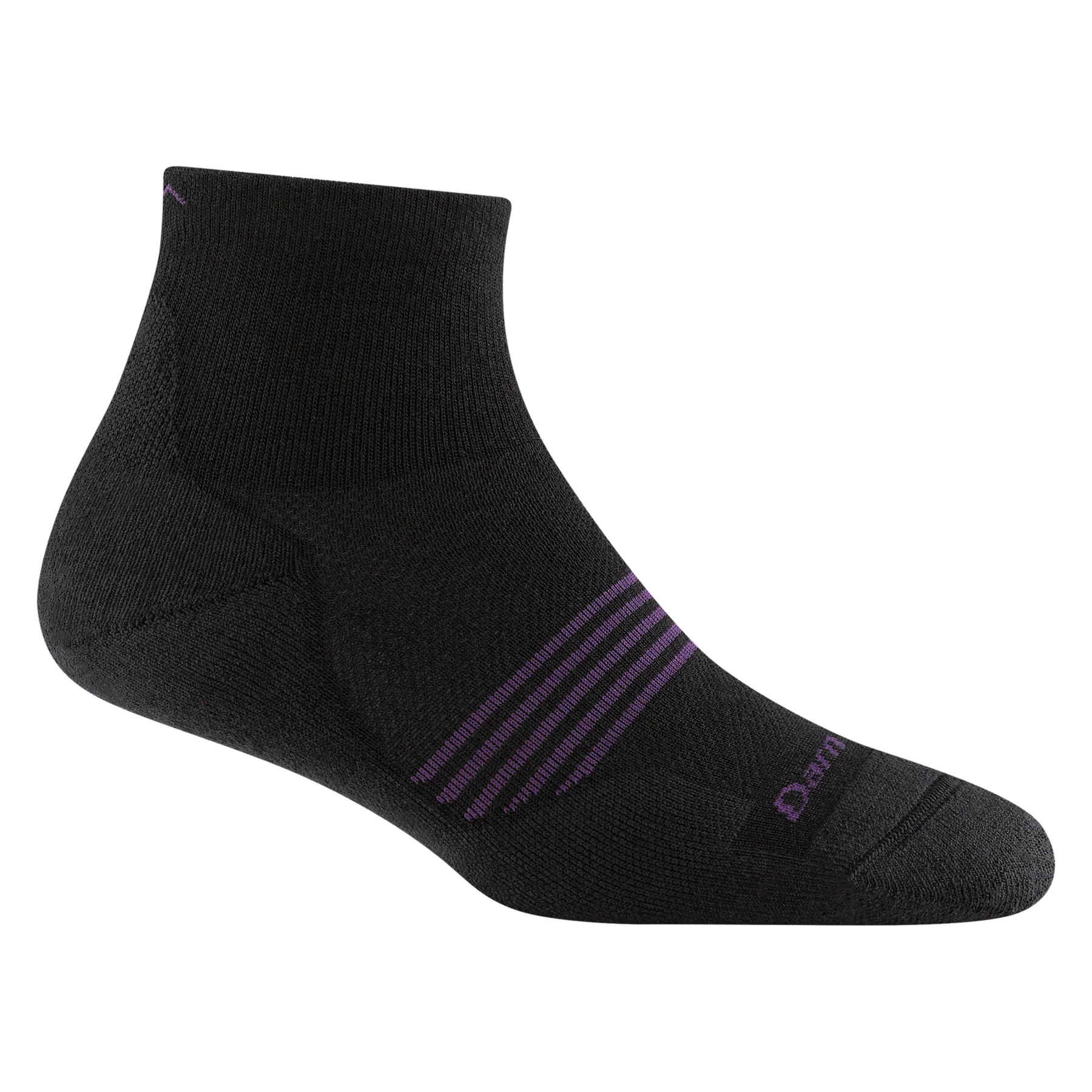 Element Quarter Lightweight Running Sock for Women - Black