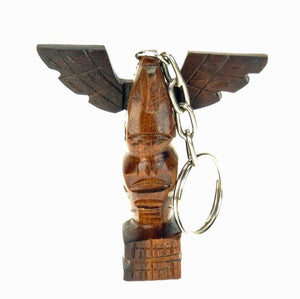 Ironwood Carved Key Chain