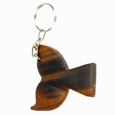 Ironwood Carved Key Chain