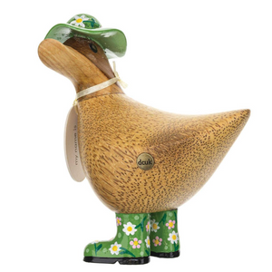 Floral Hat and Boots Duck