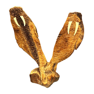 Scapula Double Walrus Figurine