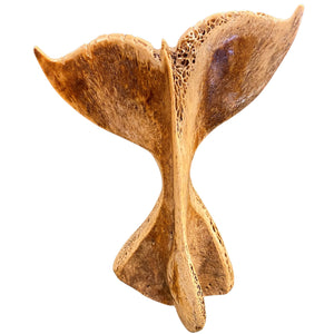 Walrus Scapula Whale Tail Figurine