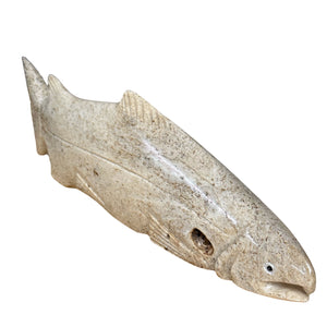 Walrus Jawbone Fish Figurines