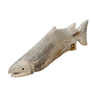 Walrus Jawbone Fish Figurines