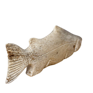 Walrus Jawbone Fish Figurines