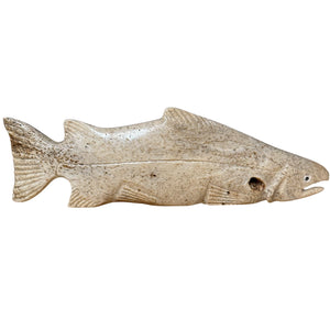 Walrus Jawbone Fish Figurines