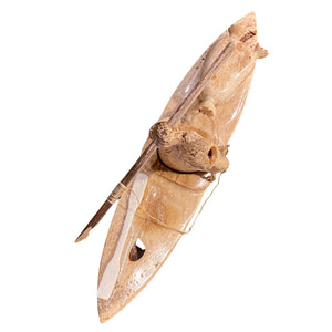 Walrus Jawbone Kayaker Figurine