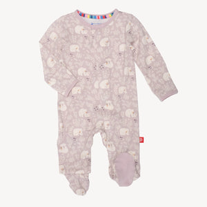 Cuddle Club Organic Cotton Magnetic Footie