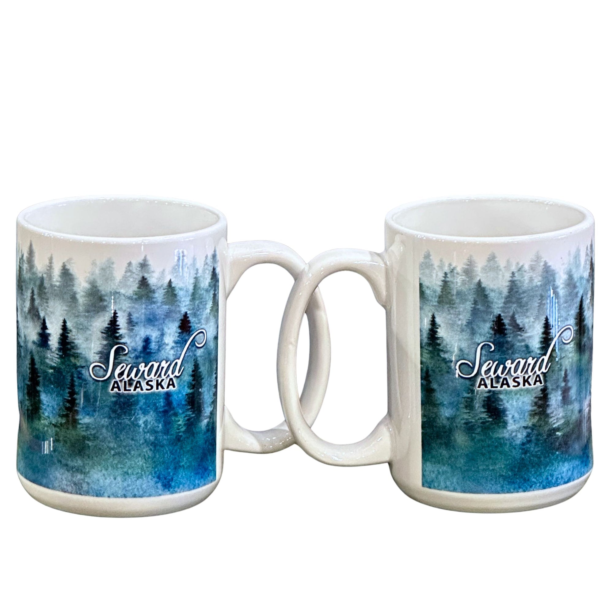 Misty Pines 15oz. Ceramic Mug