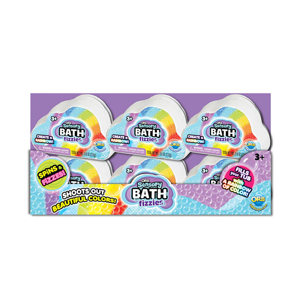 Sensory Bath Rainbow Cloud Fizzies