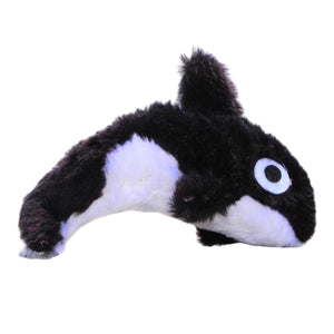 Mini Plush Orca Dog Toy