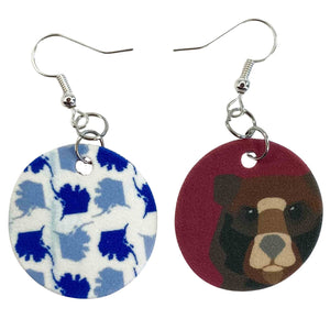 Grizzly Bear Earrings