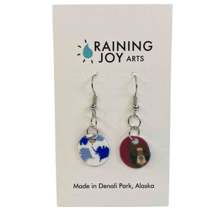 Grizzly Bear Earrings