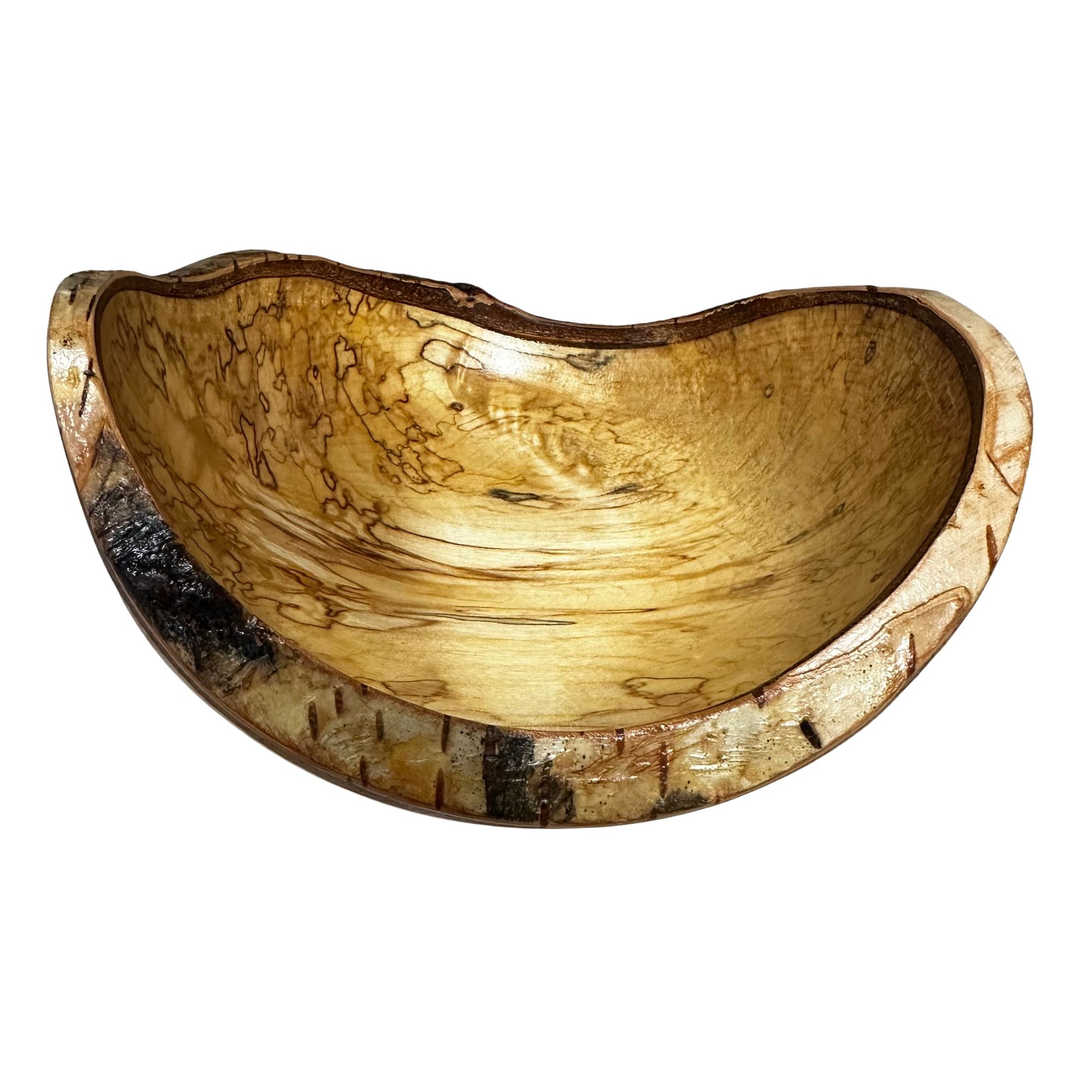 Natural Edge Birch Bowl