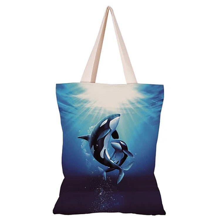 Orcas Canvas Shopping Bag