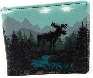 Wilderness Moose Wallet for Men