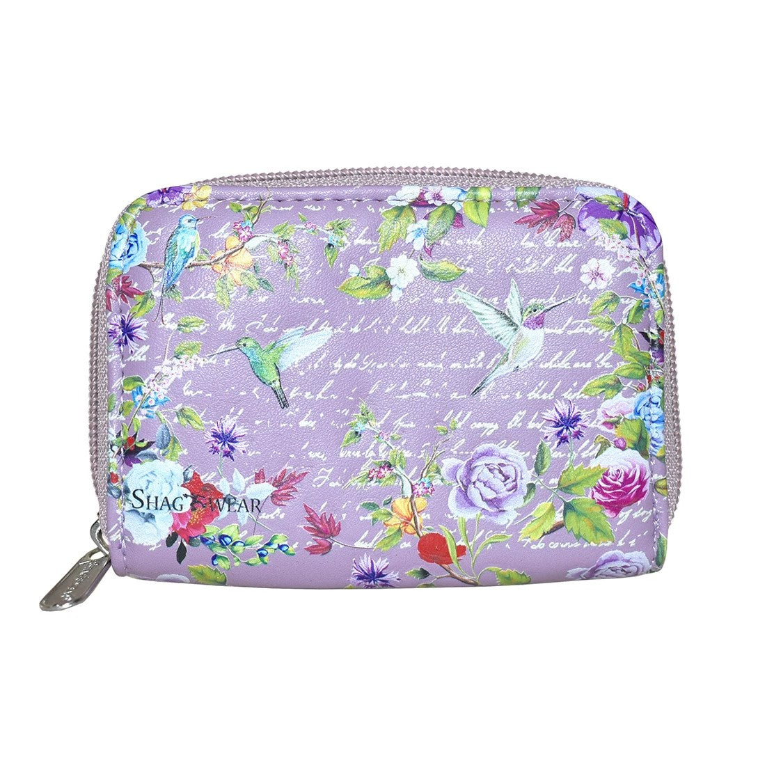 Hummingbird Garden Coin Purse