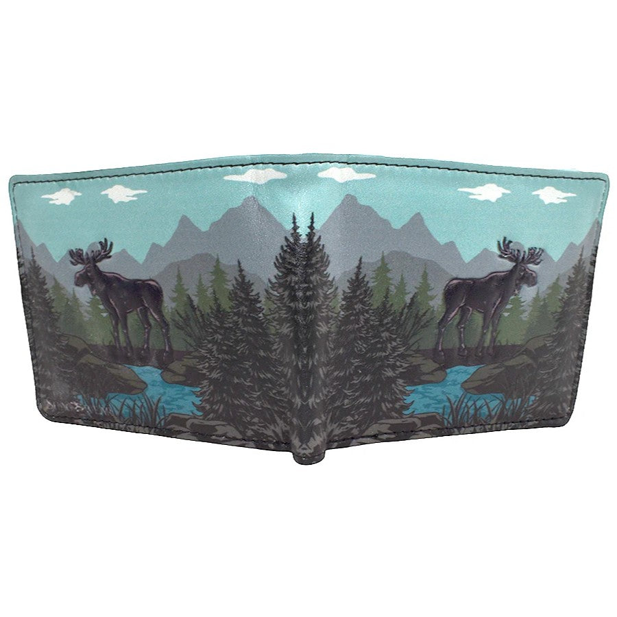 Wilderness Moose Wallet for Men