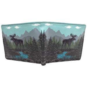 Wilderness Moose Wallet for Men