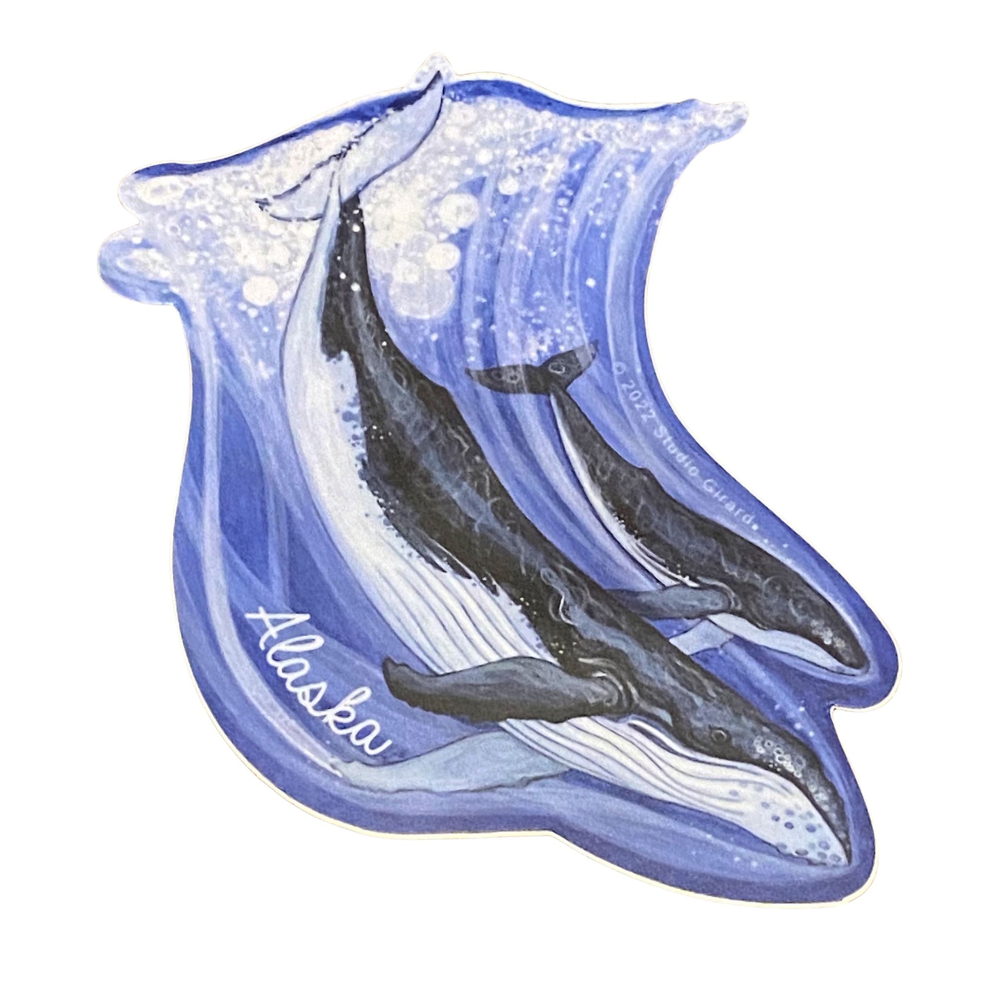 Humpbacks Sticker