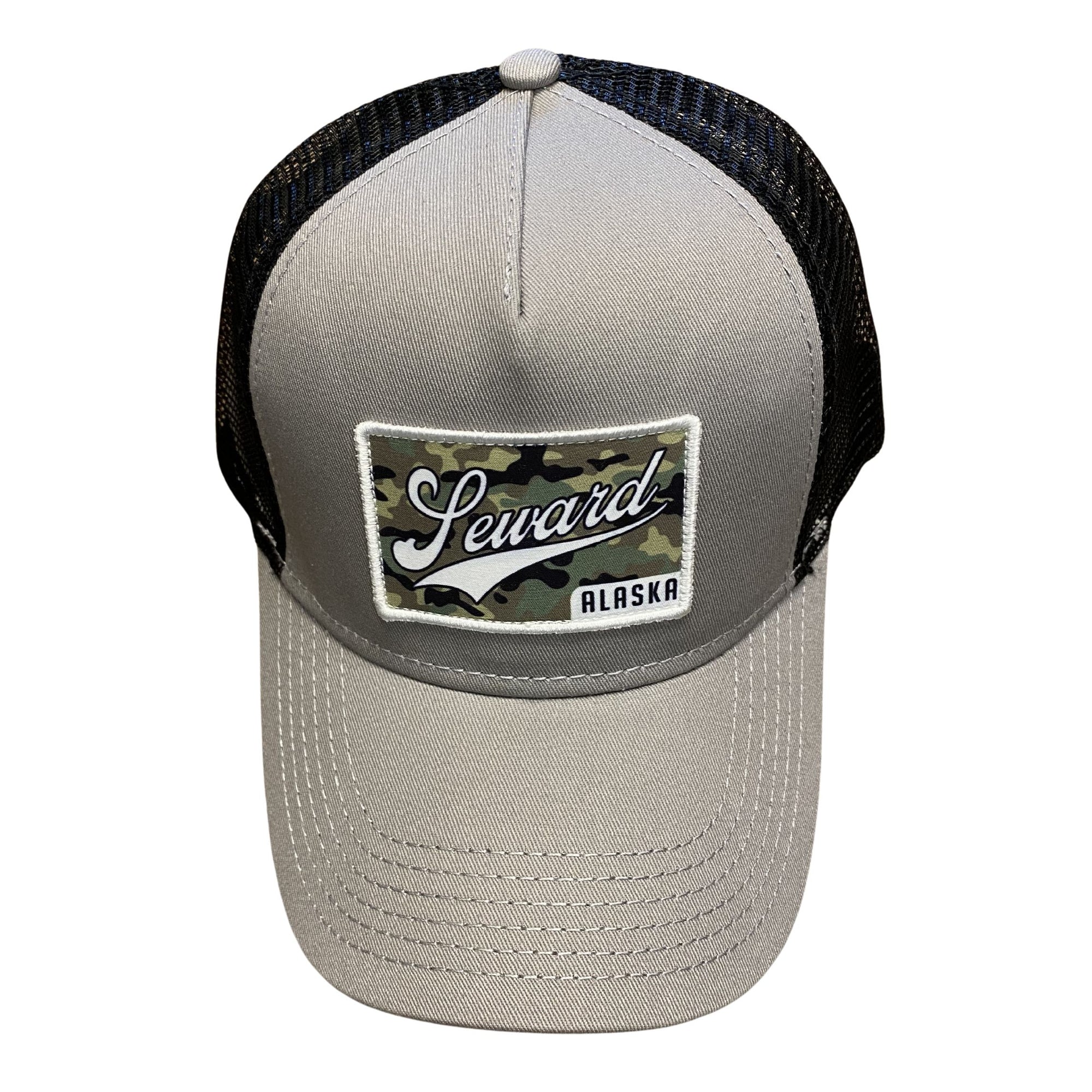 Camo Patch Hat Grey