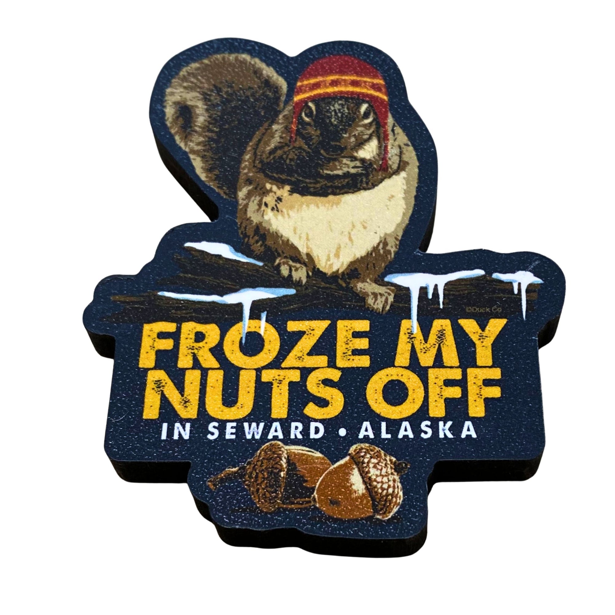 Frozen Nuts Magnet