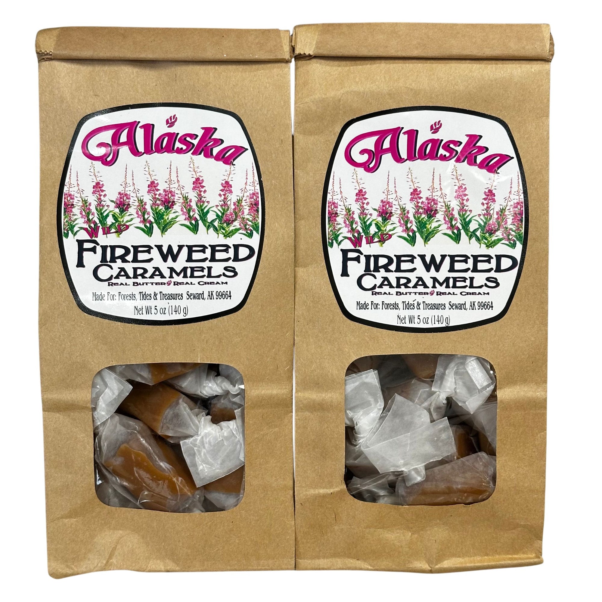 Alaska Wild Fireweed Caramel - 6.2oz  Bag