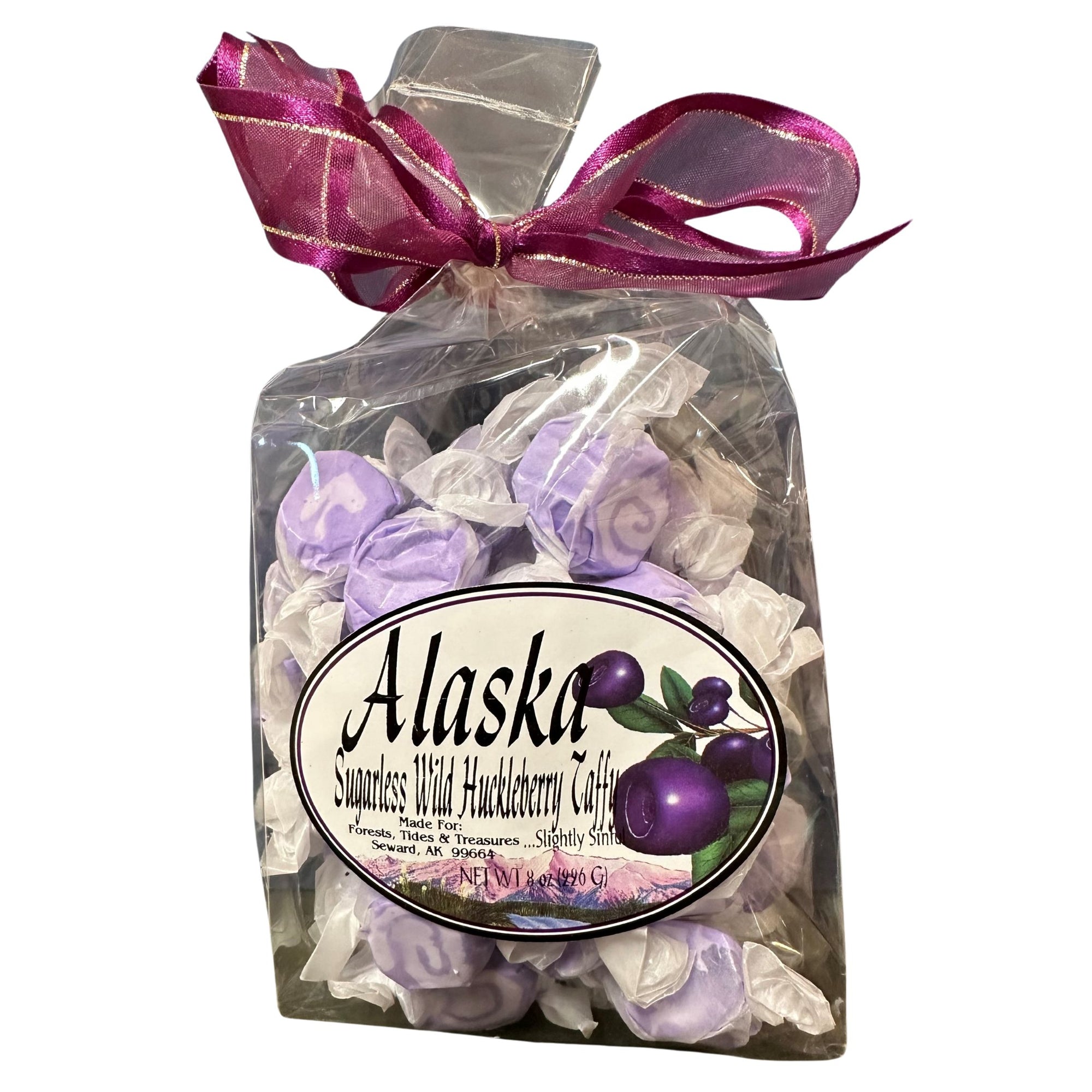 Alaska Wild Huckleberry Taffy - Sugar Free